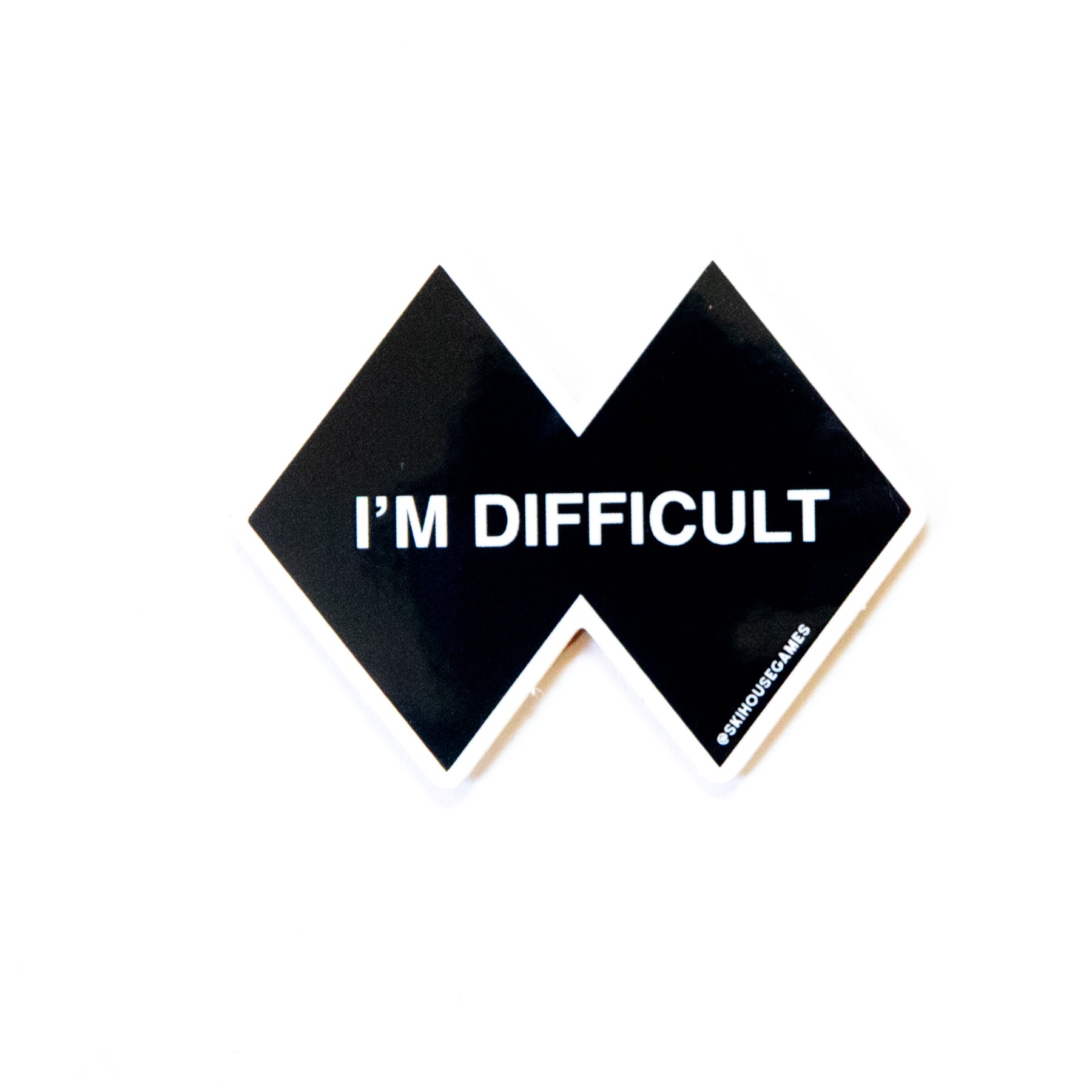 I'm Difficult Vinyl Sticker