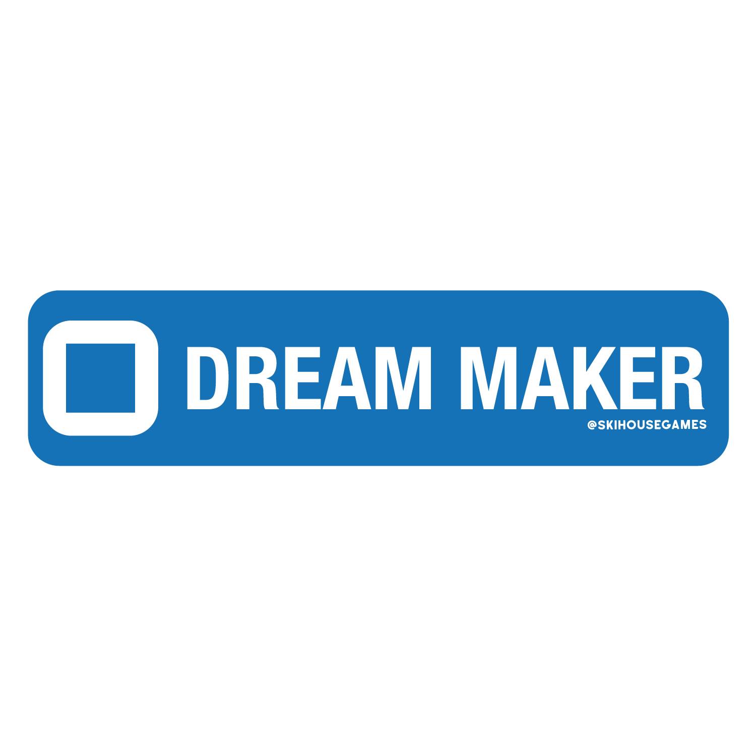 Dream Maker Holographic Sticker