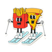 Pizza + French Fry Sticker