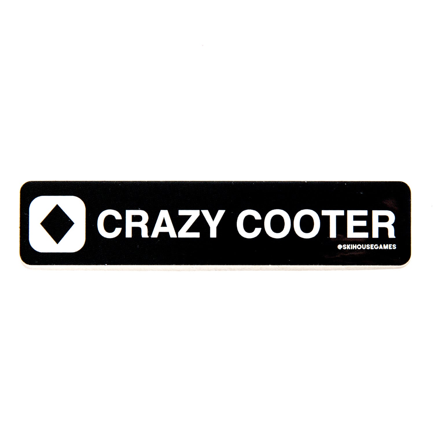 Crazy Cooter Vinyl Sticker