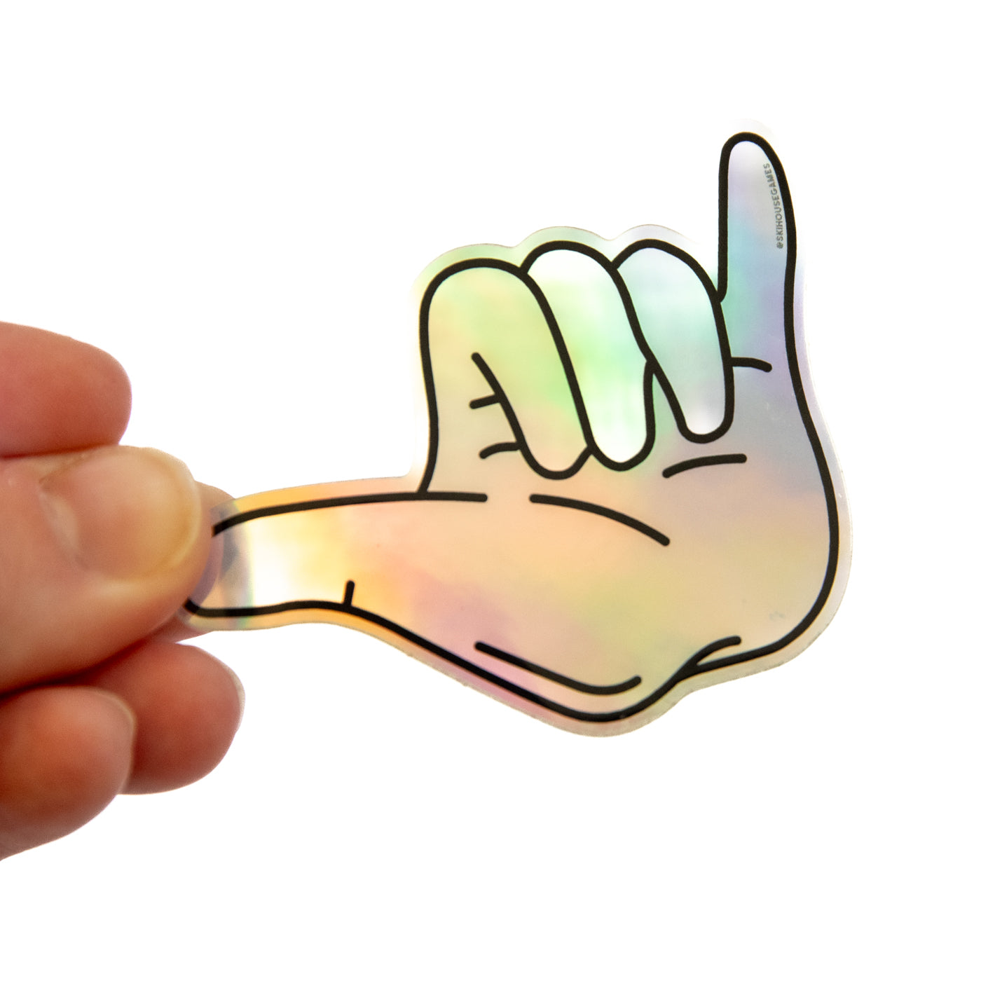 Shaka Holographic Sticker