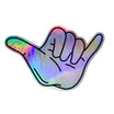 Shaka Holographic Sticker